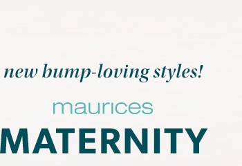 New bump-loving styles! maurices maternity.