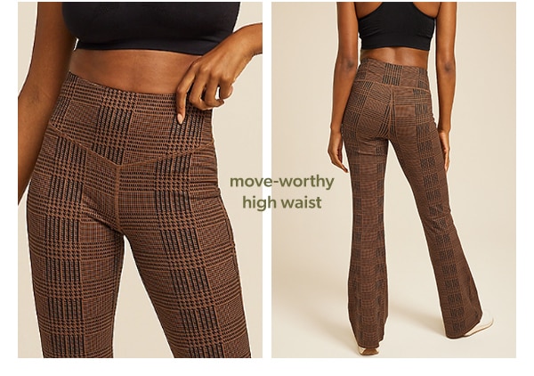 Move-worthy high waist.