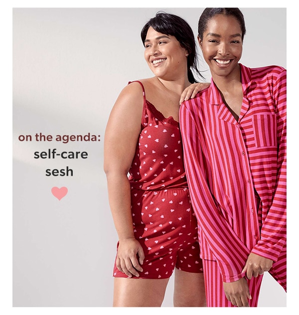 On the agenda: self-care sesh.