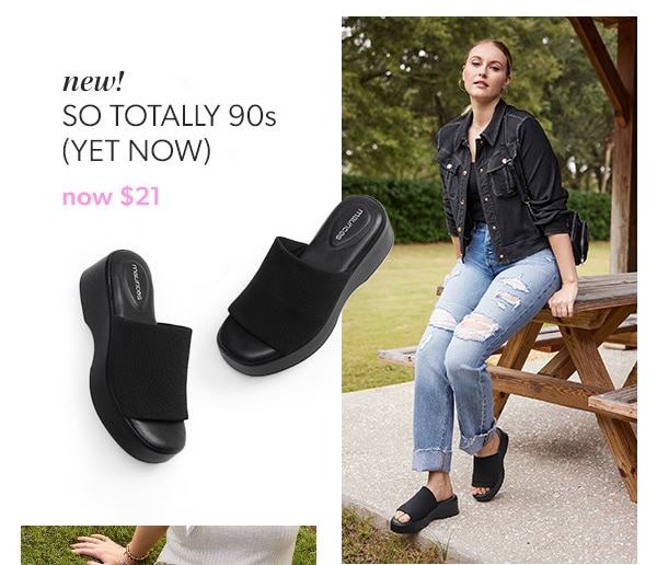 Now $21. New! So totally 90s (yet now) Model wearing maurices clothing.
