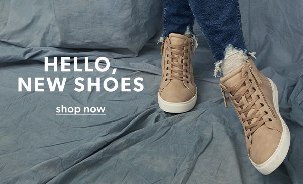 Hello, new shoes. Shop now.