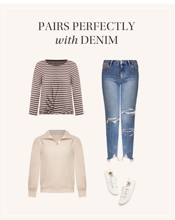Pairs perfectly with denim. maurices clothing.