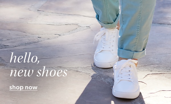 Hello, new shoes. Shop now.