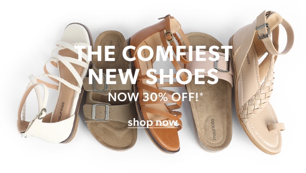 The comfiest new shoes now 30% off!* Shop now.