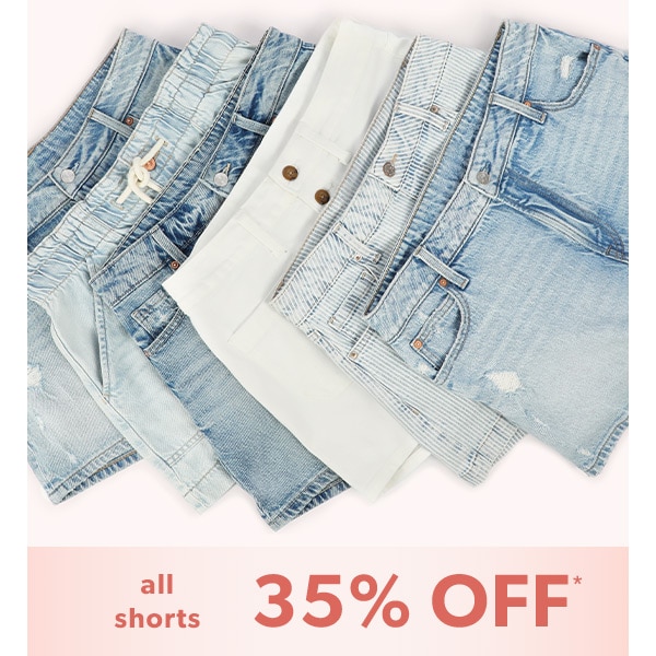 All shorts 35% off*. maurices clothing.