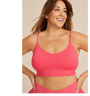 Model wearing maurices clothing.
