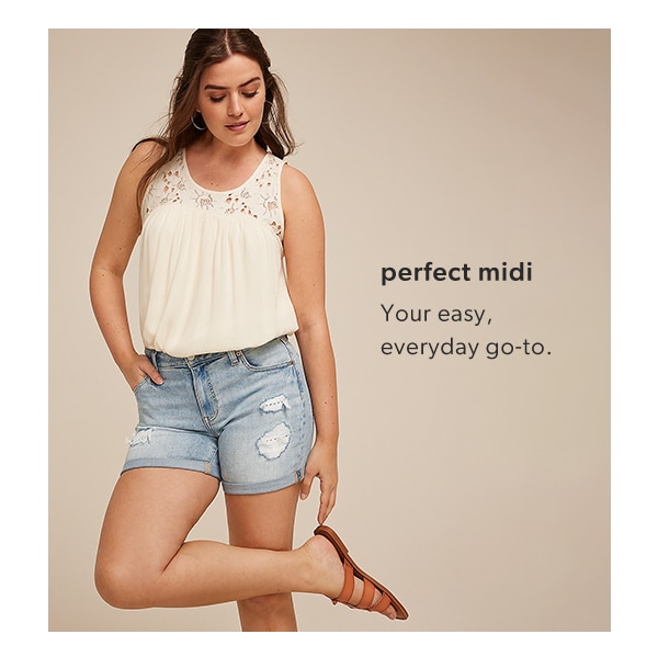 Perfect midi. Your easy, everyday go-to.