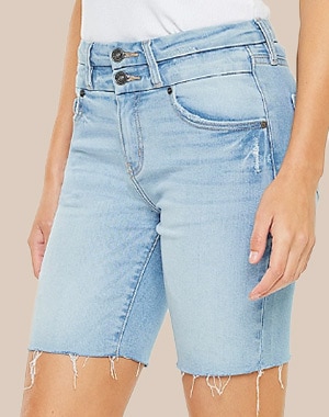 Model wearing maurices clothing.